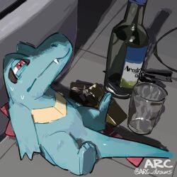 totodile from pokemon by arc draws