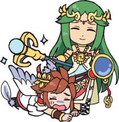 palutena from kid icarus