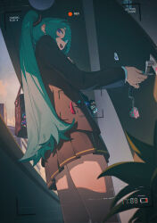 hatsune miku from vocaloid