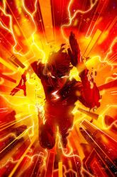 the flash from dc comics by nick robles
