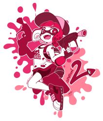 inkling from splatoon (series) by sandragh