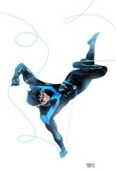 dick grayson from batman (series) by nick robles