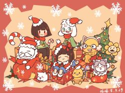 alphys from christmas by gugugumio