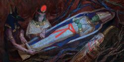 egyptian mythology fan art