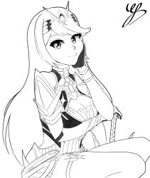 mythra (massive melee) (xenoblade) from super smash bros.