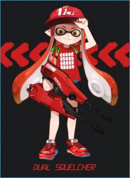 inkling from splatoon (series) by pupumomo