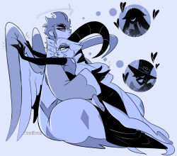 adam (hazbin hotel) from hazbin hotel
