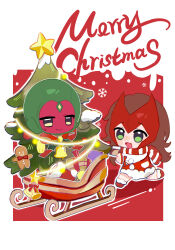 scarlet witch from christmas by al (ahr)