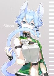 sinon from sword art online by neko3