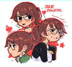 julie powers from scott pilgrim (series) by kaatokun