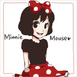 minnie mouse from disney by waasa
