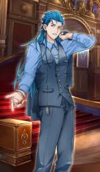 cu chulainn (fate) from fate/grand order by azuazuazu19