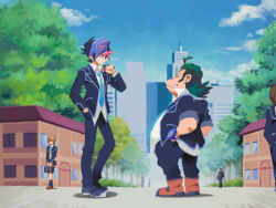 fujiki yusaku from yu-gi-oh! by cocconeis