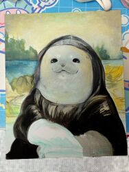 mona lisa fan art