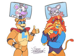 glamrock freddy from five nights at freddy's