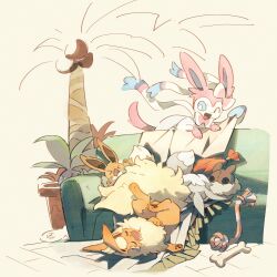eevee from pokemon by lanjiujiu