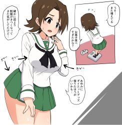 sawa azusa from girls und panzer
