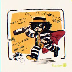 hamburglar from fate/grand order by 01rosso