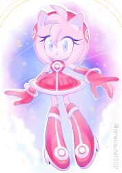 amy rose from sonic (series) by ameusute1002