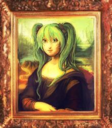 hatsune miku from mona lisa