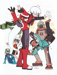 eugene chaud (mega man) from mashin sentai kiramager