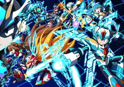 axl (mega man) from mega man (series) by innovator123