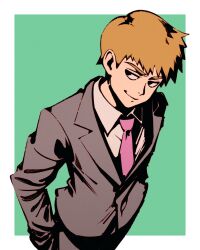 reigen arataka from mob psycho 100 by moshimoshibe