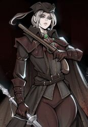 lady maria of the astral clocktower from bloodborne