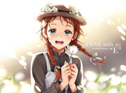anne shirley from anne of green gables by nardack
