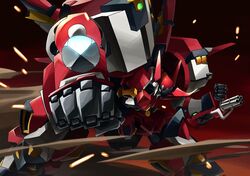alteisen from super robot wars by otokamu