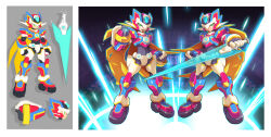 aile (mega man zx) from mega man (series) by ultimatemaverickx