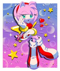 amy rose from sonic (series) by ameusute1002