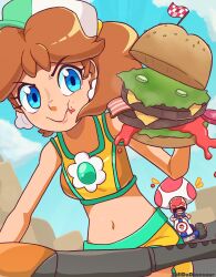 princess daisy from mario kart