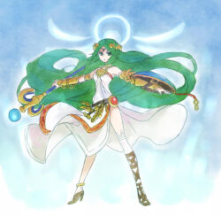palutena from kid icarus by yukigi
