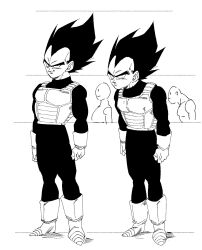 vegeta from dragon ball by fenyon
