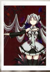 hatsune miku from vocaloid by nc
