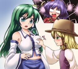 kochiya sanae from touhou by sama samasa