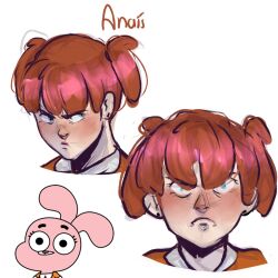 anais watterson from the amazing world of gumball