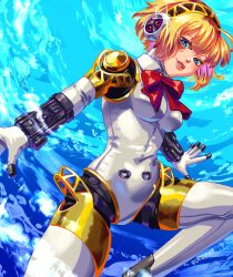 aigis (persona) from persona by gamusaur