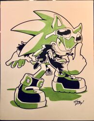 scourge the hedgehog from sonic (series) by tracy yardley