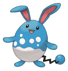 azumarill from pokemon by sugimori ken