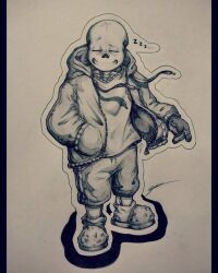 sans (undertale) from undertale by fandomwarrior37