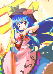 hinanawi tenshi from touhou by neki-t