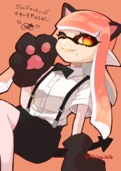 inkling from splatoon (series) by kainesato