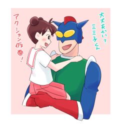 action kamen from crayon shin-chan by miyoshi (miyomiyo 344)