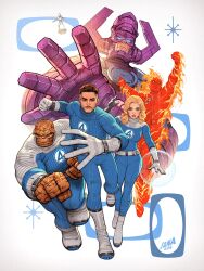 ben grimm from fantastic four by david nakayama