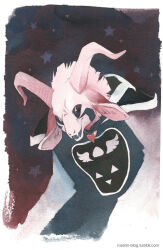 asriel dreemurr from undertale by rozenn grosjean