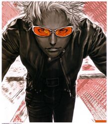 k' from king of fighters by hiroaki
