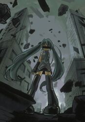 hatsune miku from vocaloid