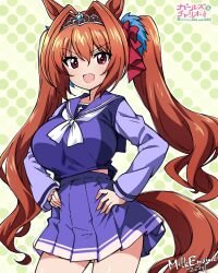 daiwa scarlet (umamusume) from girls und panzer by kyosuke fujiwara